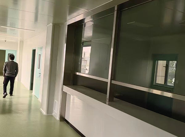 彩鋼板案例-江陵縣婦幼保健院門診驗(yàn)收